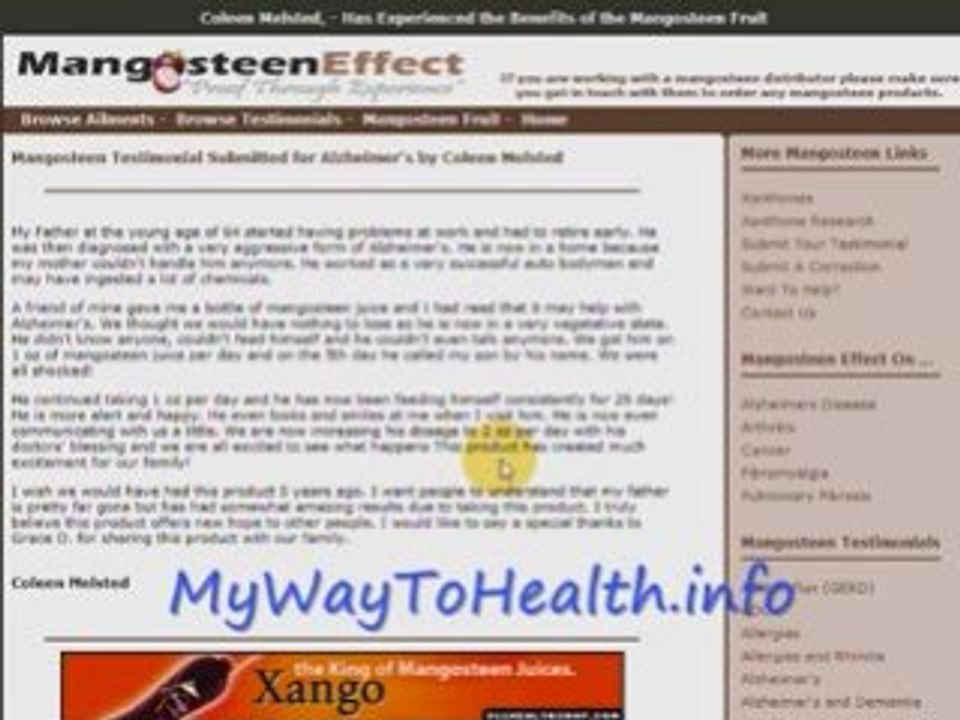 Alzheimer's Disease Treatment?  How Does This Stuff Work?