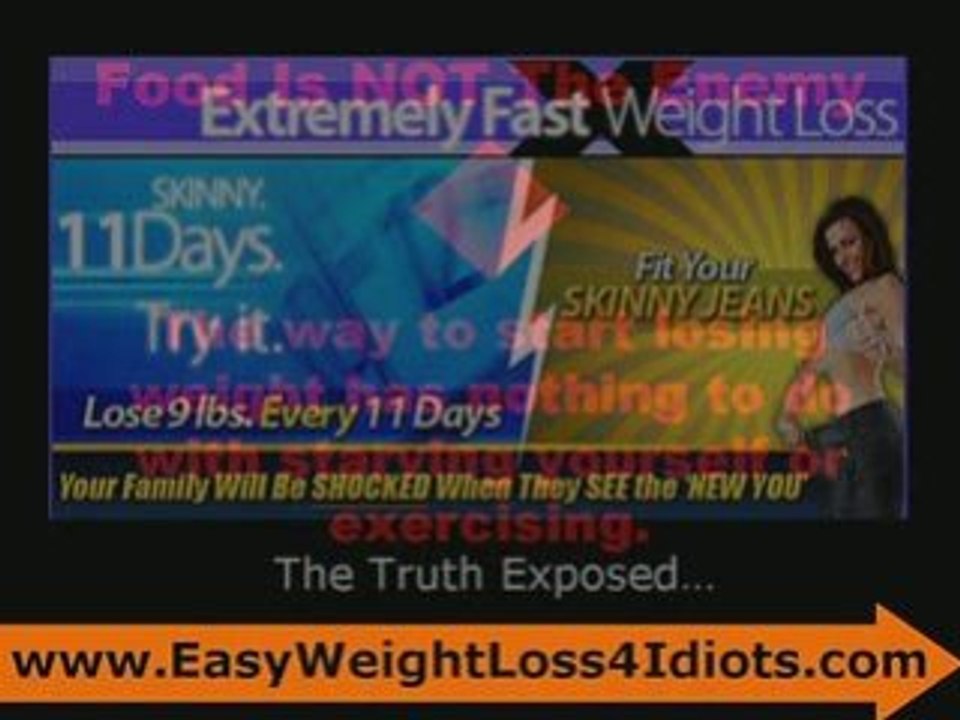 FAST Weight Loss, Fat Loss and Easy Diet SCAMS Revealed...