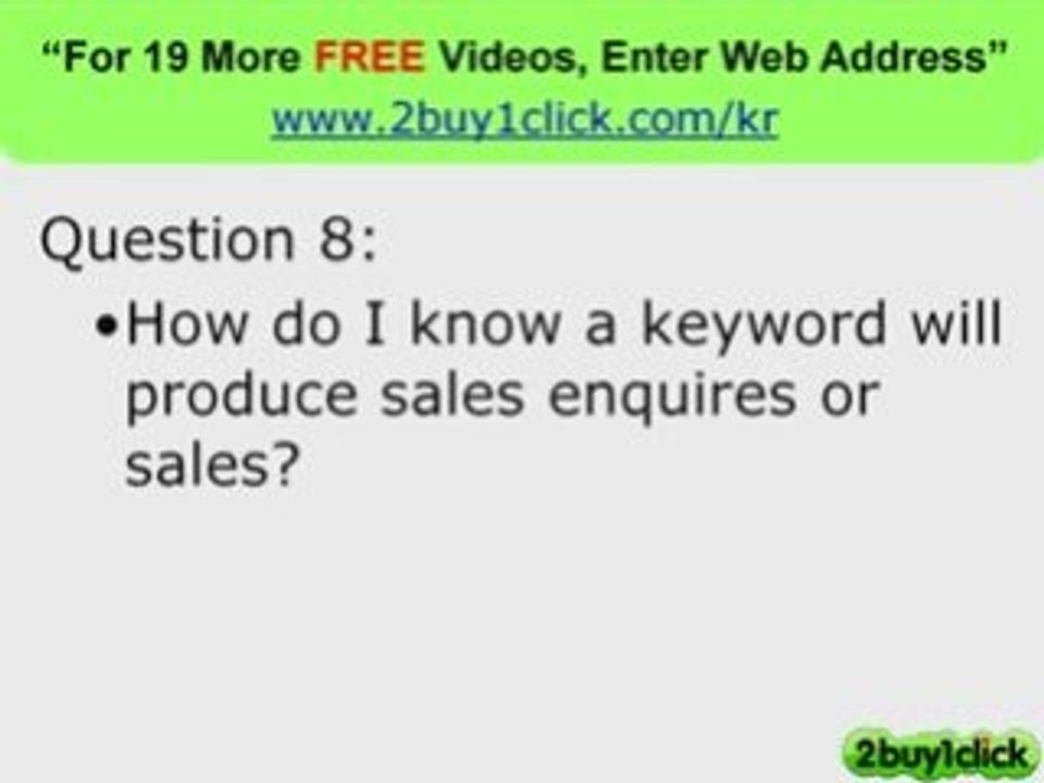Keyword Search Tool - FREE Q & A You Need to Know
