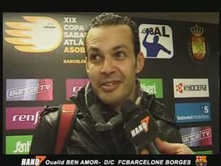 ITW: Oualid BEN AMOR SE SENT BIEN AU BARCA