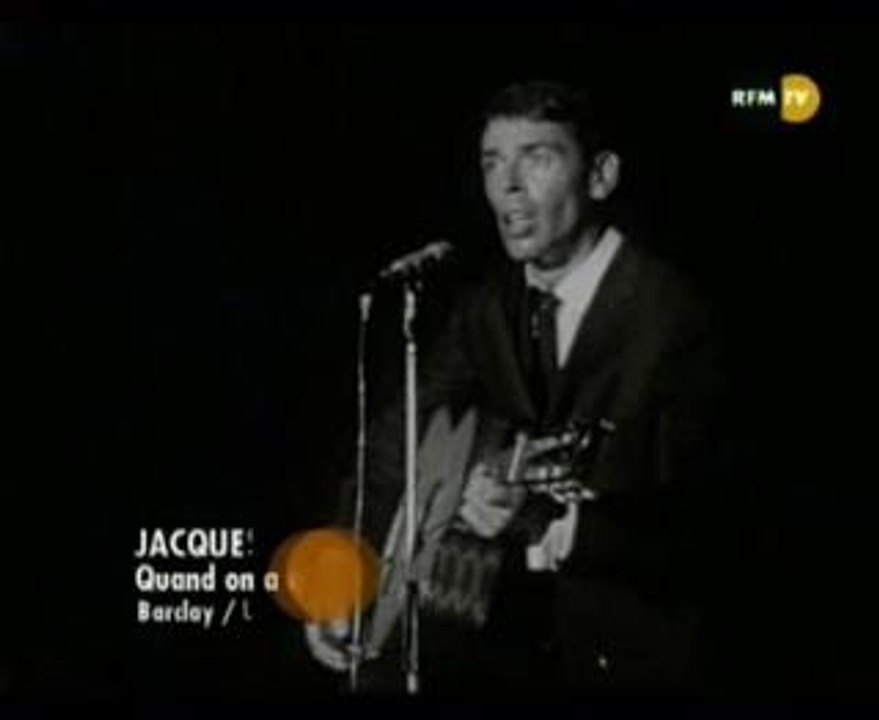Jacques Brel - Quand on a que l'amour