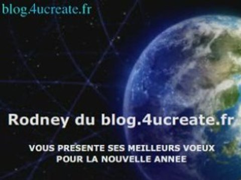 Bonne année carte de voeux video dromadaire (terre univers)