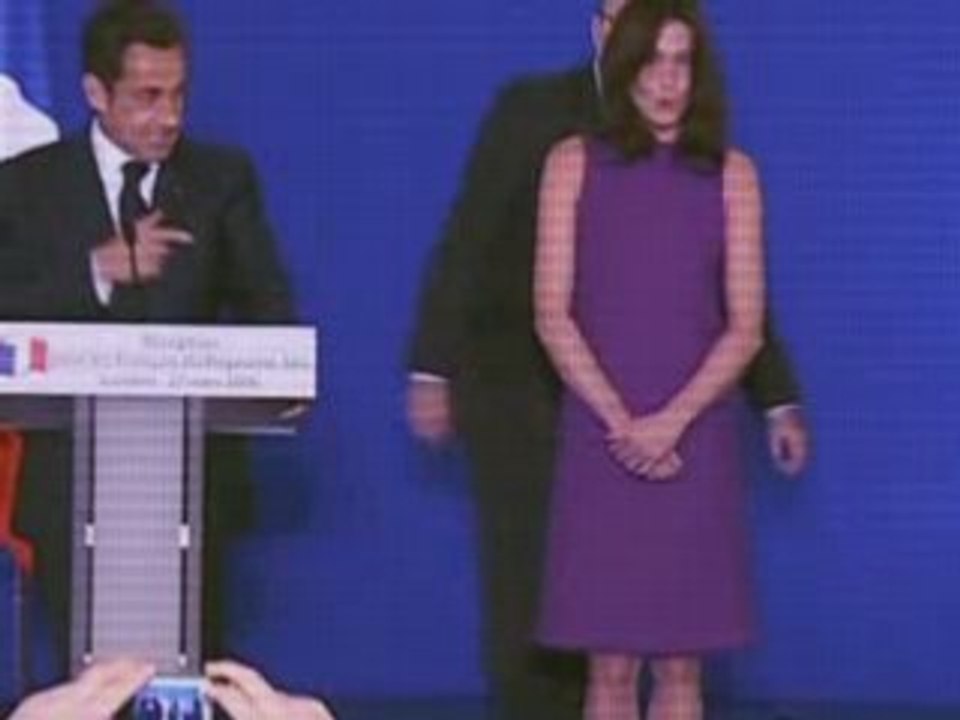 SARKOZY VOEUX 2009 CLIP