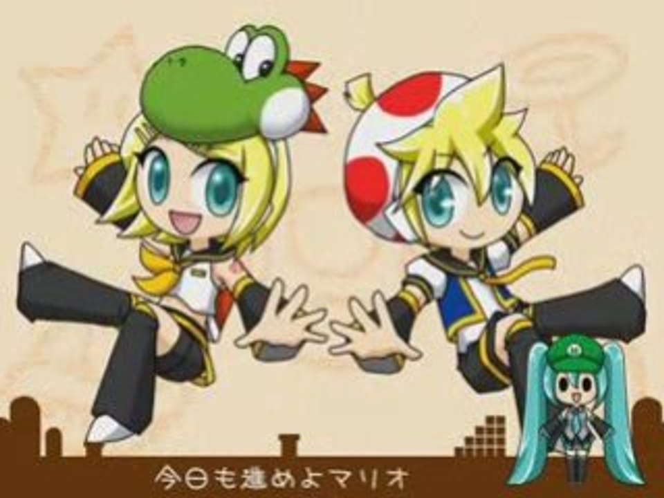 【Miku Hatsune】GO GO Mario!! 【VOCALOID】