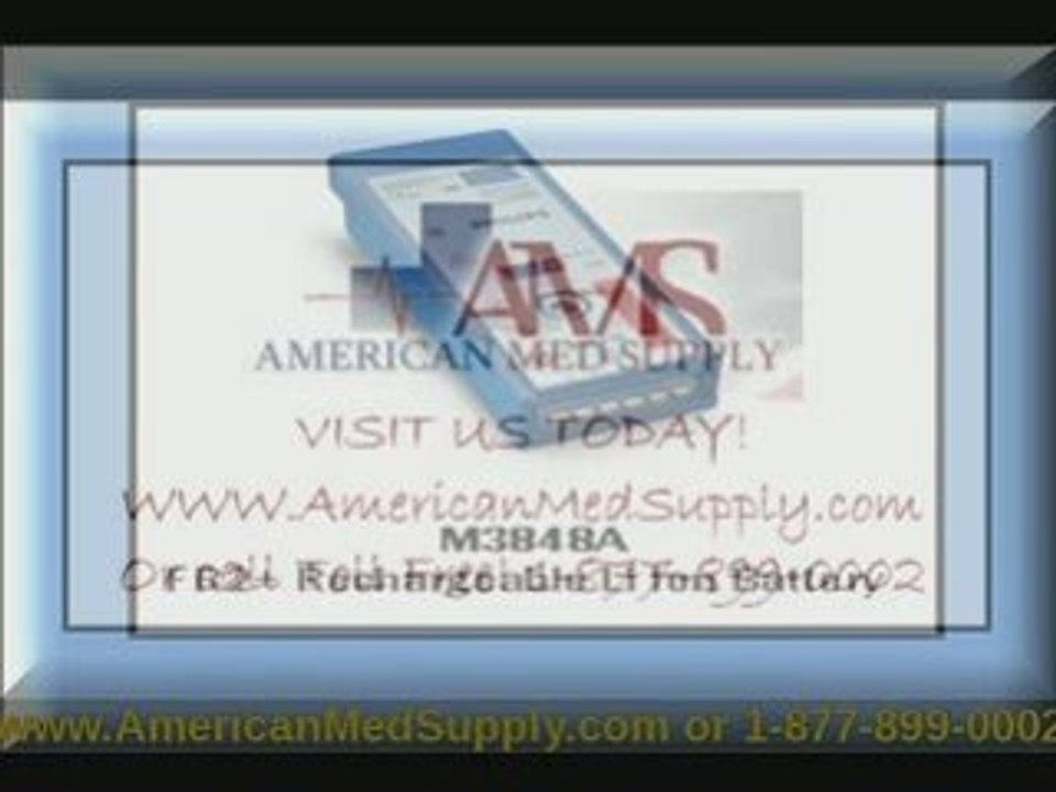 Philips M3848A Rechargable LiION Battery for FR2 AED