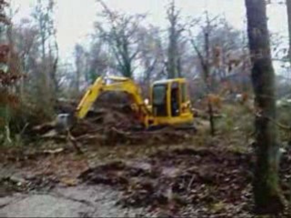 Travaux au terrain 1.4