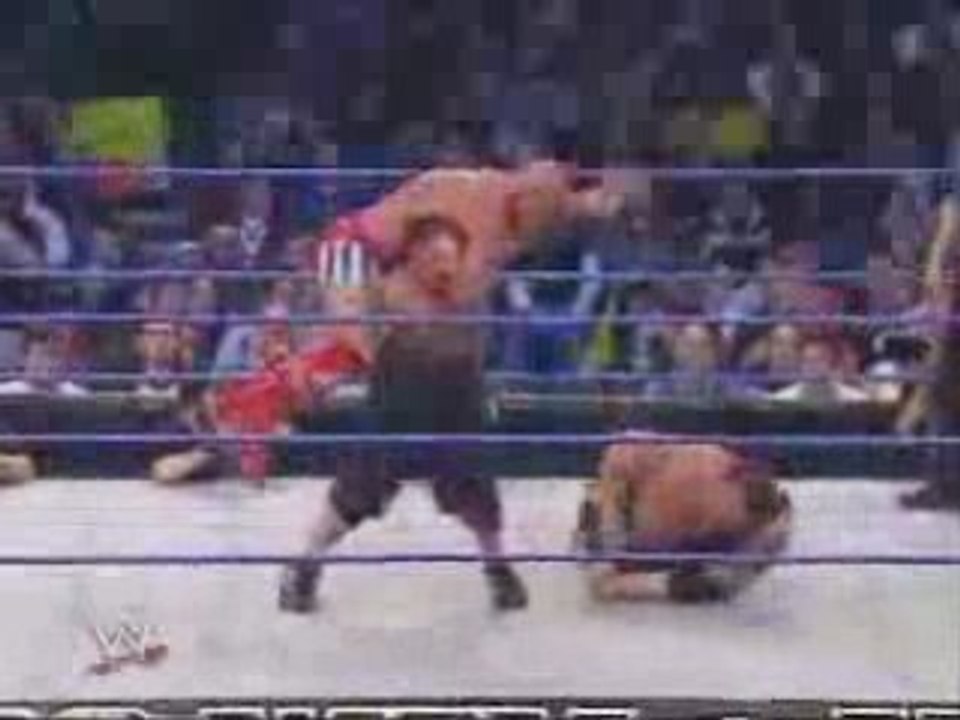 John cena vs big show vs kurt angle