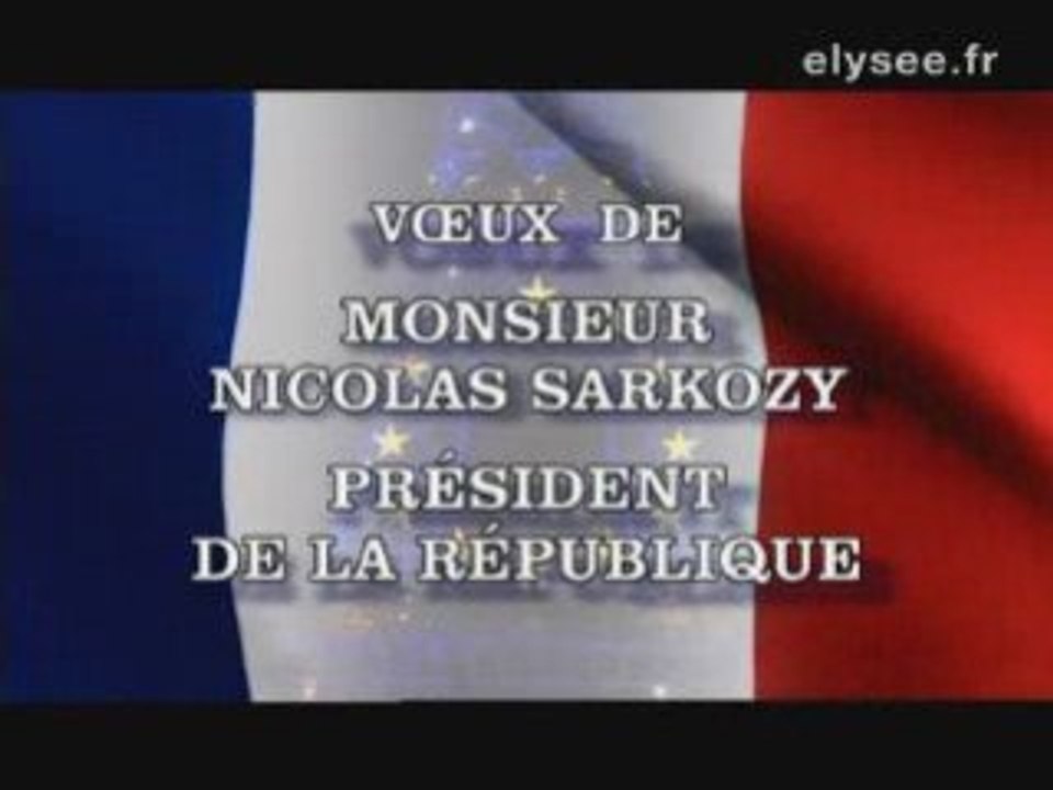Voeux de Nicolas Sarkozy, Président de la République (2009)