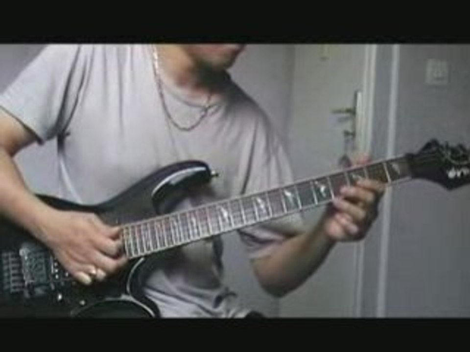 Guitar Solo Improvisation - Surfing With The Alien Joe Satri