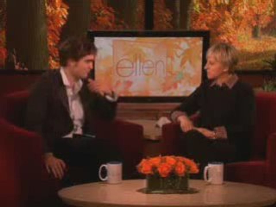 Robert Pattinson Ellen DeGeneres Show