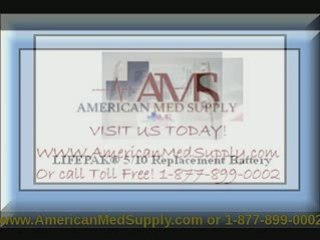 Medtronic LIFEPAK 5/10 Replacement AED Battery