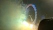 Happy New Year 2009 Wishes Fireworks  In London Eye ( ...