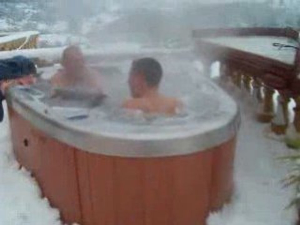 William ki se jette dan la neige