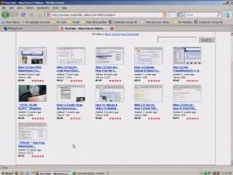 Cash Gifting Web 2.0 Secret - Video Marketing