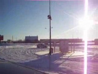drift en 206 sur neige