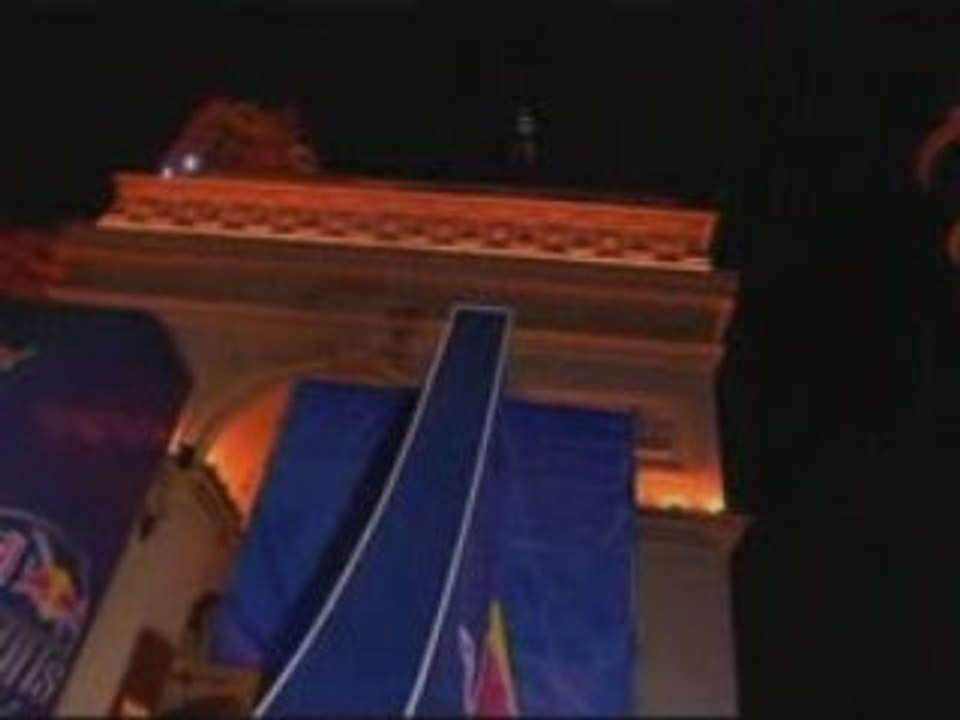 Red Bull New year No limit Rob Maddison à Las Vegas