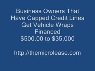 Custom Vehicle Wrap Financing