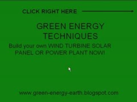 SOLAR PANEL/WIND TURBINE