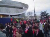 PARIS SG - VALENCIENNES FC ARRIVEE AU PARC