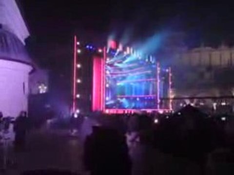 Leona lewis new year 2009 Cracow Krakow Poland