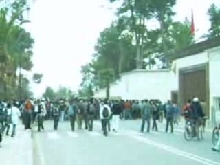 انتفاضة تلاميذ خريبكة يوم الثلاثاء