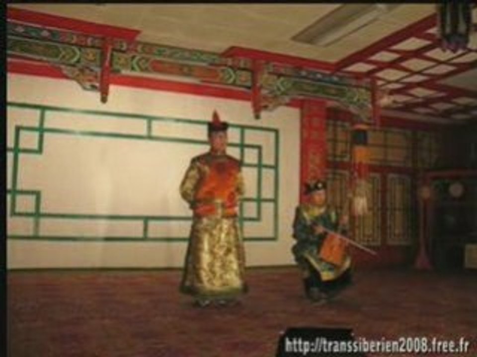 Spectacle Oulan Bator : chant