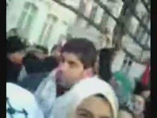 manifestation à bruxelles pour la palestine le 31/12/2008