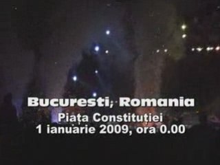 Revelion Piata Constitutiei - 1 ianuarie 2009