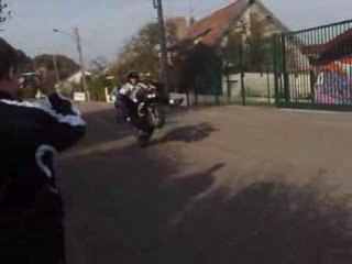 Moi et toma en roue