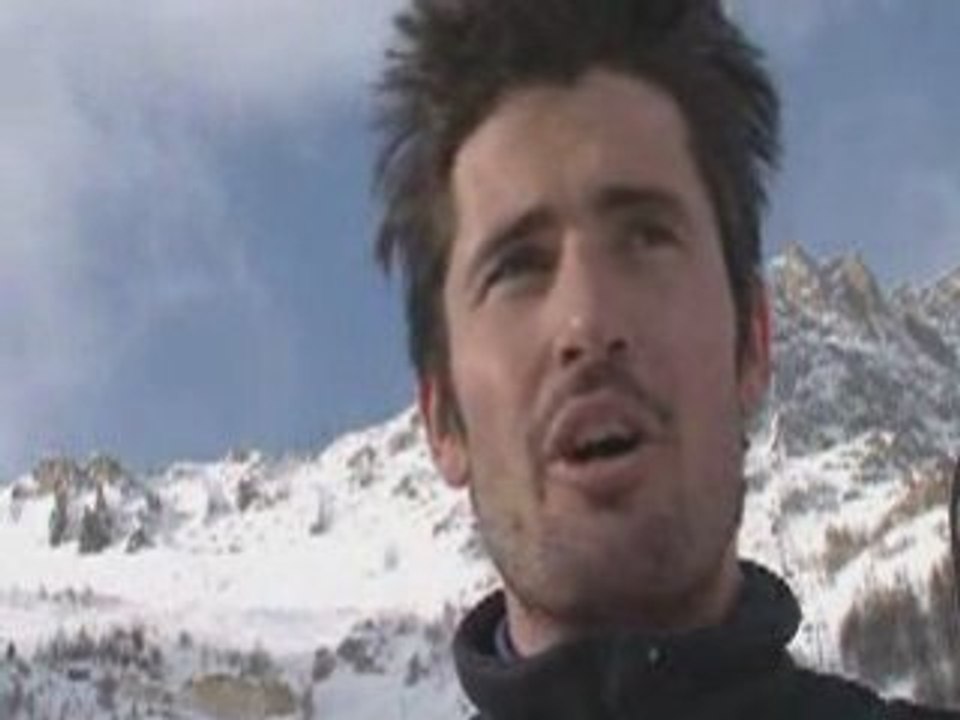 Interview Jean Baptiste Grange Val d'Isère 2008