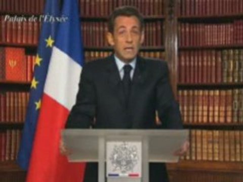 VOEUX SARKOZY 2009 SILENCIEUX
