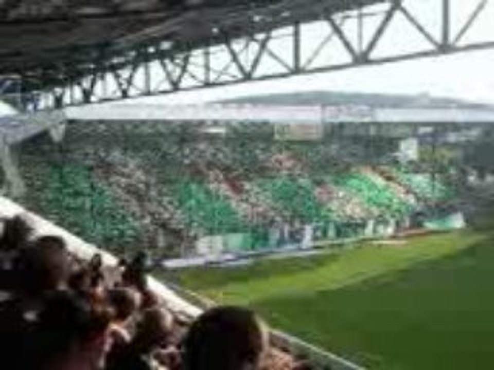Tifos ASSE St Etienne stade geoffroy guichard: Magic Fans