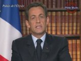 Voeux de Nicolas Sarkozy 2009