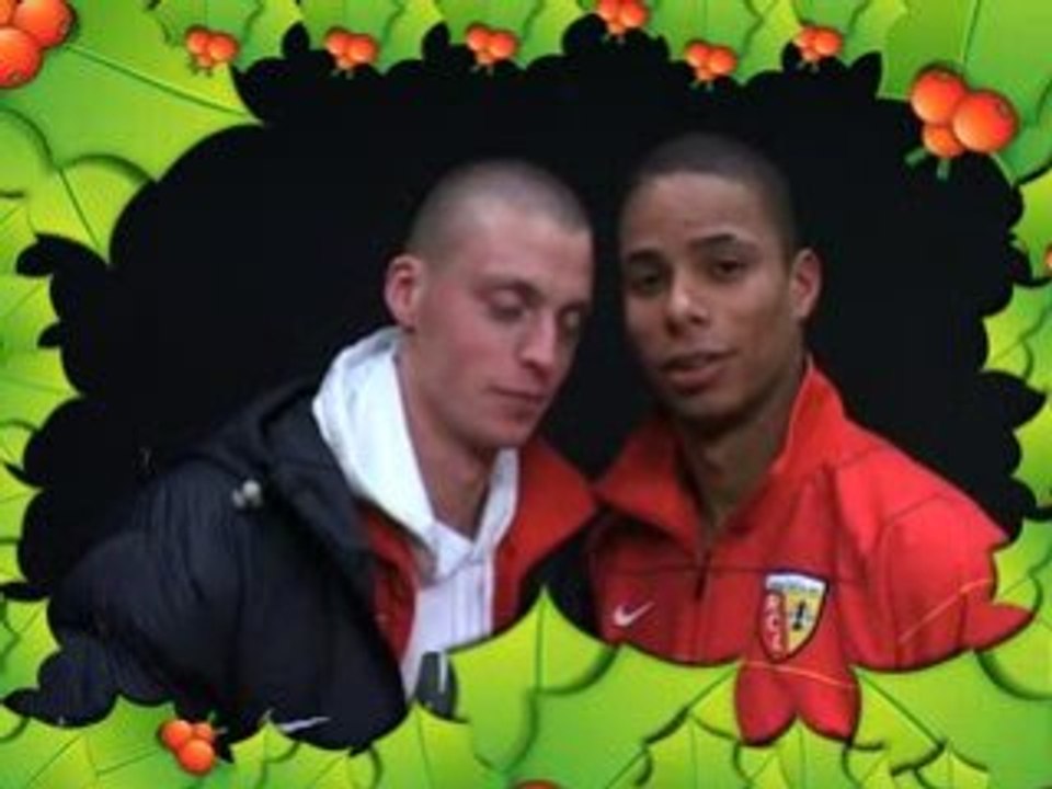 BONNE ANNEE 2009 DES JOUEURS LENSOIS ET DU STAFF LENSOIS