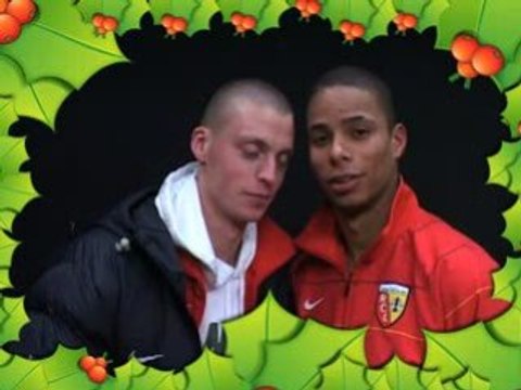 BONNE ANNEE 2009 DES JOUEURS LENSOIS ET DU STAFF LENSOIS