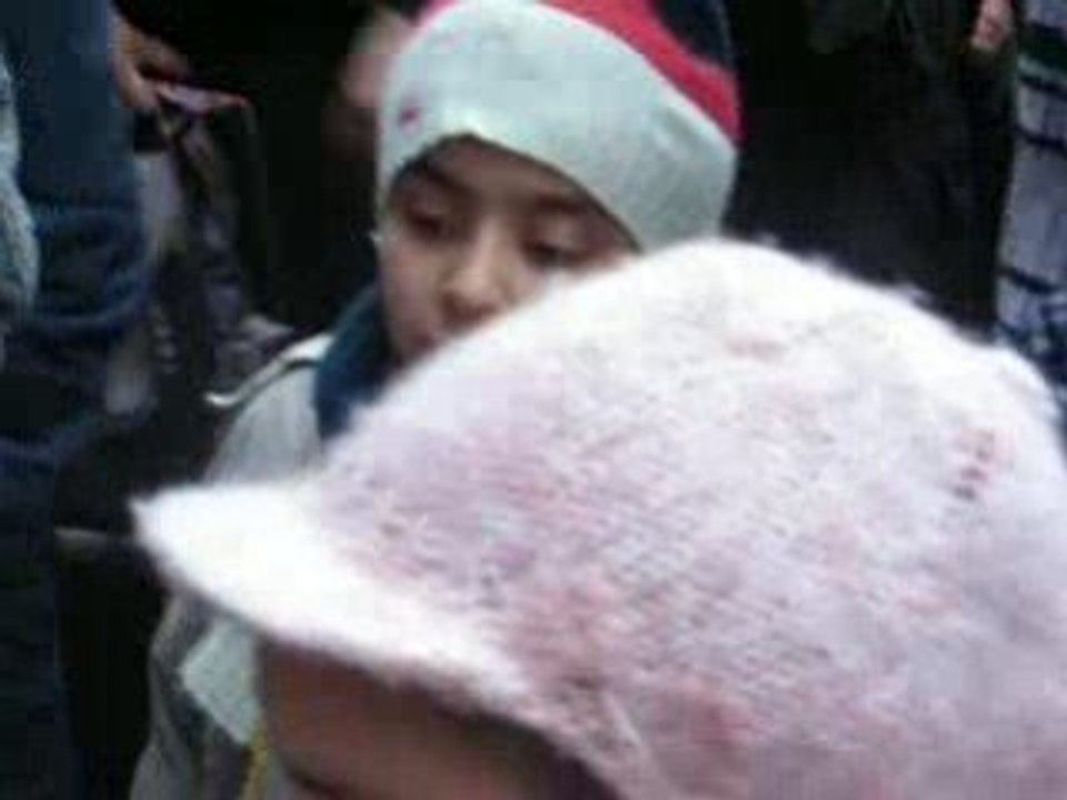 Rassemblement de soutient à Gaza (Paris) le 01/01/2009 part4