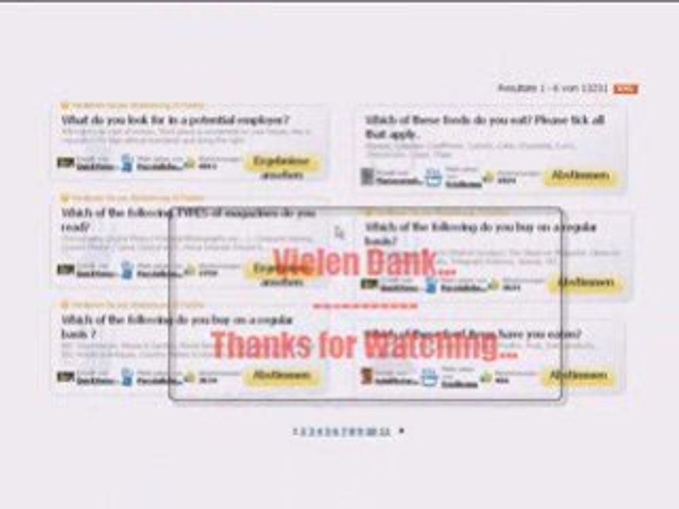 Neue produkte testen & gutschein bekommen..