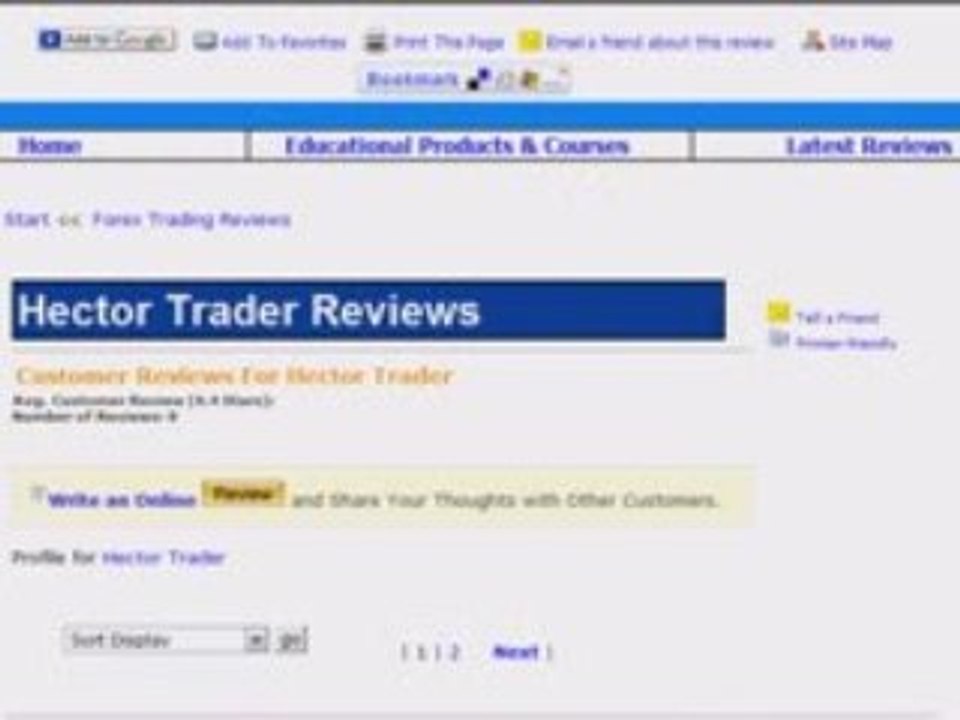 Hector Trader Reviews