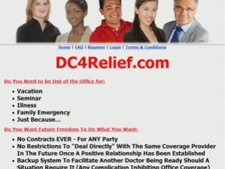 Chiro Office Vacation Relief