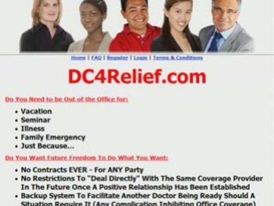 Chiro Office Vacation Relief