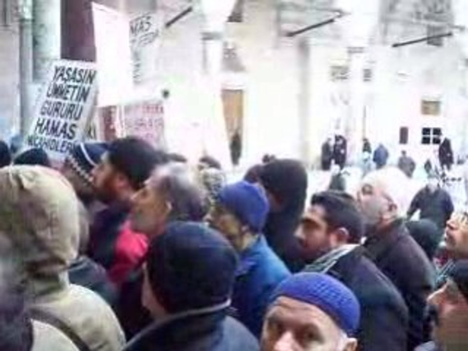 2 Ocak Cuma Beyazıt Çıkışı Filistine Destek Mitingi 007