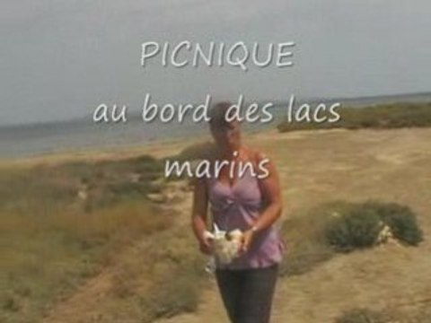 Leucate picnique sur les étangs