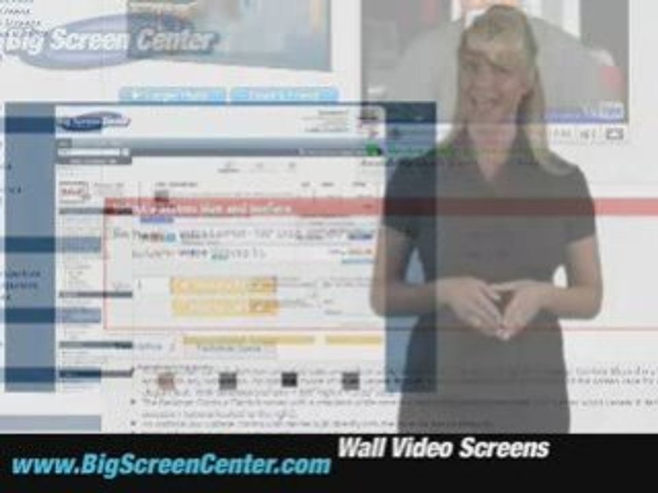 Wall Video Screens
