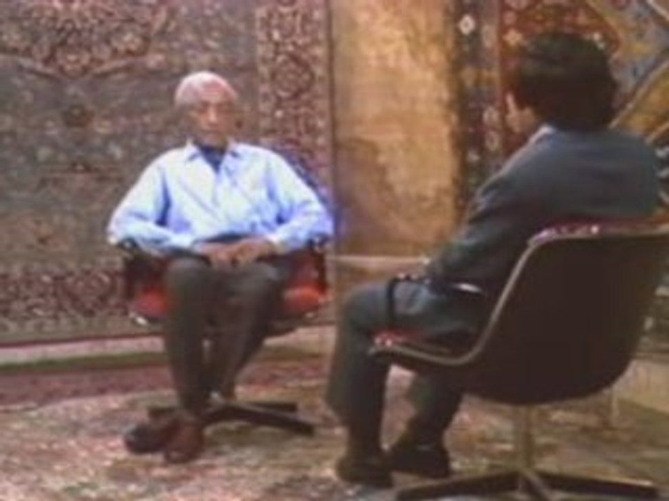 Krishnamurti interview by Trungpa