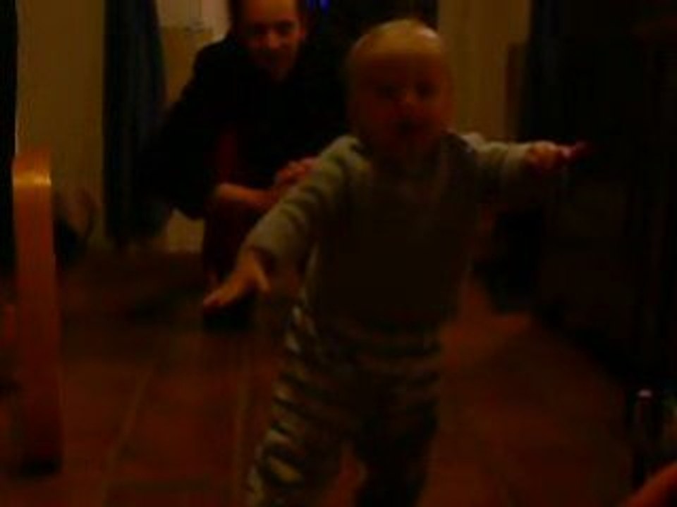 à neuf mois Soledad marche !!!