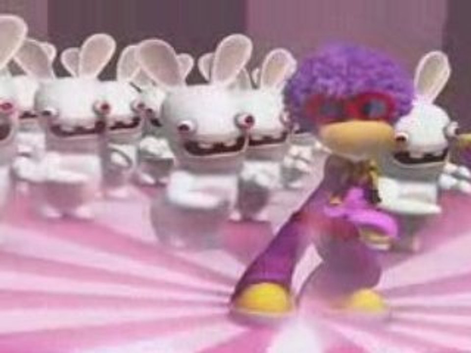 Lapins cretin menage