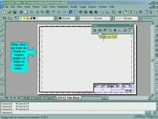 AutoCAD 2002, texte amélioré