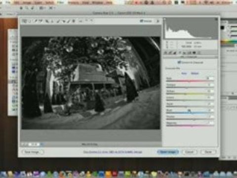 Using Photoshop Camera Raw Create Cool B&W Images