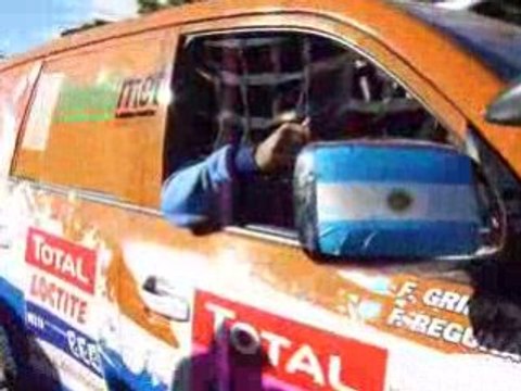 La parade du Dakar le 2 janvier à Buenos Aires