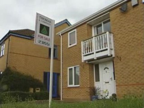 UK house prices falling sharply
